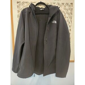 Men's The North Face Apex Bionic Softshell Jacket XXL Black Windproof Zip Front